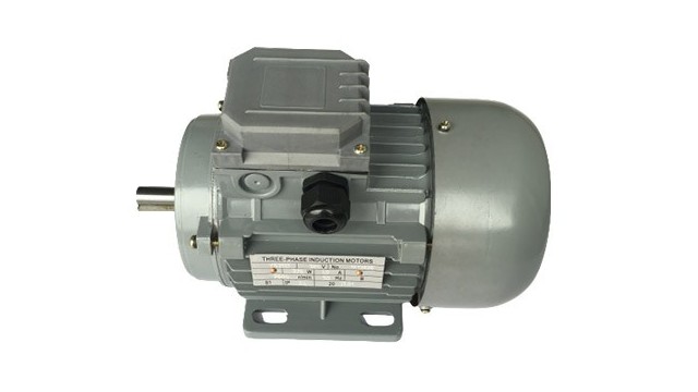 What should the three-phase asynchronous motor pay attention to when installing?