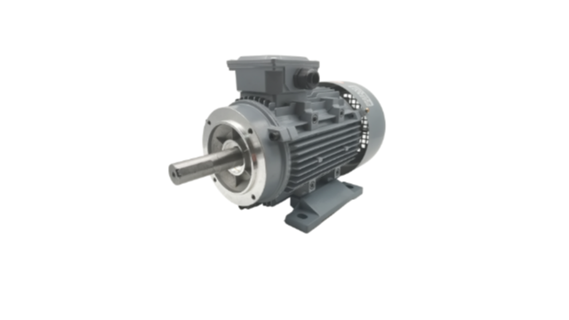Electromagnetic braking three-phase asynchronous motor